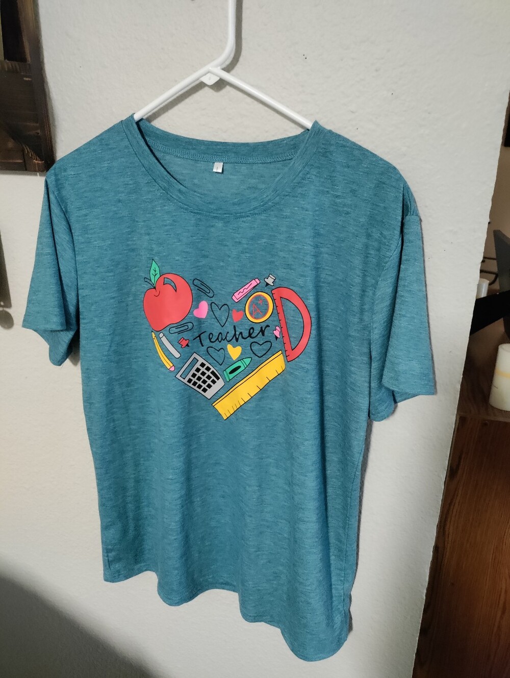 New Teacher T-shirt Size Large